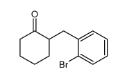 2-[(2-bromophenyl)methyl]cyclohexan-1-one 91911-21-6
