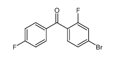 (4-bromo-2-fluorophenyl)(4-fluorophenyl)methanone 541540-09-4