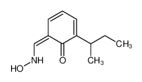 155138-08-2 2-butan-2-yl-6-[(hydroxyamino)methylidene]cyclohexa-2,4-dien-1-one