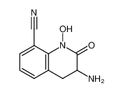 3-amino-1-hydroxy-2-oxo-1,2,3,4-tetrahydroquinoline-8-carbonitrile 1258594-14-7