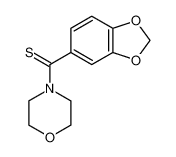1,3-benzodioxol-5-yl(morpholin-4-yl)methanethione 7501-62-4