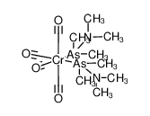 cis-bis(dimethylamino(dimethyl)arsino)tetracarbonylchromium 99021-93-9