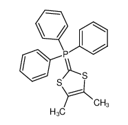 (4,5-dimethyl-1,3-dithiol-2-ylidene)triphenyl-5-phosphane 117156-72-6