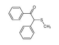 2-methylsulfanyl-1,2-diphenylethanone 32368-19-7