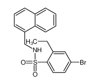 4045-66-3 structure, C19H18BrNO2S
