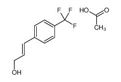 562811-22-7 acetic acid,3-[4-(trifluoromethyl)phenyl]prop-2-en-1-ol