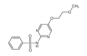 N-[5-(2-methoxyethoxy)pyrimidin-2-yl]benzenesulfonamide 98%