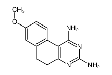 8-methoxy-5,6-dihydrobenzo[f]quinazoline-1,3-diamine 37436-50-3