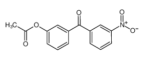 3-(3-硝基苯甲酰)苯基乙酸酯