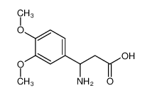 3-Amino-3-(3,4-dimethoxyphenyl)propionic acid 34841-09-3