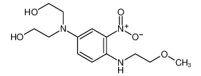 4-[(2-甲氧基乙基)氨基]-3-硝基苯胺-N,N-二乙醇