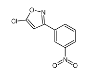 181057-91-0 5-chloro-3-(3-nitrophenyl)-1,2-oxazole