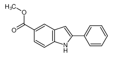 2-苯基-1H-吲哚-5-羧酸甲酯