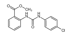 methyl 2-[(4-chlorophenyl)carbamoylamino]benzoate 19959-41-2