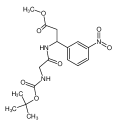 406692-16-8 structure, C17H23N3O7