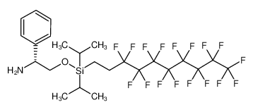 1174669-40-9 structure, C24H28F17NOSi