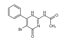 N-(5-溴-1,4-二氢-4-氧代-6-苯基-2-嘧啶)-乙酰胺
