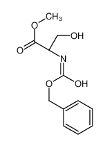 methyl (2R)-3-hydroxy-2-(phenylmethoxycarbonylamino)propanoate 93204-36-5