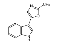 5-(1H-indol-3-yl)-2-methyl-1,3-oxazole 13640-26-1