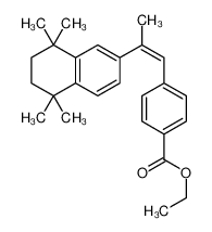 乙基-4-((E)-2-(5,6,7,8-四氢-5,5,8,8-四甲基-2-萘基)-1-丙烯基)苯甲酸