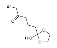 919787-98-7 1-bromo-5-(2-methyl-1,3-dioxolan-2-yl)pentan-2-one