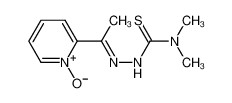Hydrazinecarbothioamide, N,N-dimethyl-2-[1-(2-pyridinyl)- ethylidene]-, N-oxide 87587-01-7
