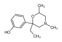 83502-23-2 2-ethyl-2-(3-hydroxyphenyl)-4,6-dimethylmorpholine