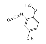 2-Methoxy-5-methylphenyl isocyanate 59741-04-7