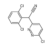 6-氯-α-(2,6-二氯苯基)-3-哒嗪甲腈