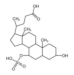 59132-31-9 (3alpha,5beta,7alpha,8Xi)-3,24-二羟基-24-氧代胆烷-7-基硫酸盐