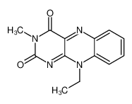 10-ethyl-3-methylbenzo[g]pteridine-2,4-dione 58668-94-3