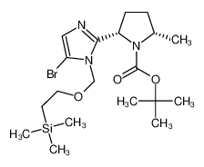 1359869-75-2 structure, C19H34BrN3O3Si