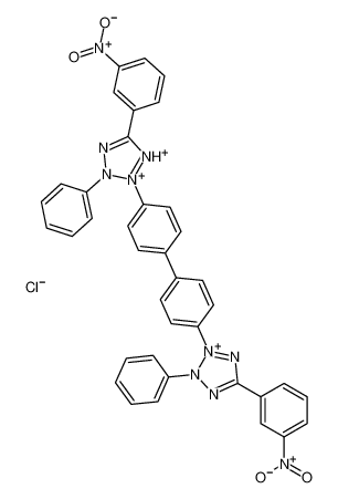 mono(5-(3-nitrophenyl)-3-(4'-(5-(3-nitrophenyl)-2-phenyl-2H-tetrazol-3-ium-3-yl)-[1,1'-biphenyl]-4-yl)-2-phenyl-2H-tetrazole-3,4-diium) monochloride