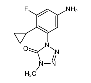 1309832-54-9 structure, C11H12FN5O