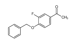 1-[4-(苄氧基)-3-氟苯基]-1-乙酮图片