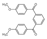 [3-(4-methoxybenzoyl)phenyl]-(4-methoxyphenyl)methanone 7477-29-4