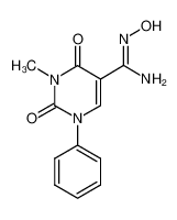 N'-羟基-3-甲基-2,4-二氧代-1-苯基-1,2,3,4-四氢-5-嘧啶甲脒
