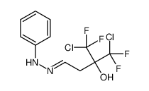 (4E)-1-chloro-2-[chloro(difluoro)methyl]-1,1-difluoro-4-(phenylhydrazinylidene)butan-2-ol 100482-81-3