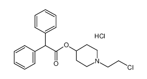 [1-(2-氯乙基)哌啶-4-基] 2,2-二(苯基)乙酸酯