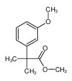 2-(3-甲氧基苯基)-2-甲基丙酸甲酯图片