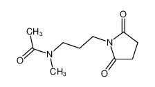 84490-40-4 N-[3-(2,5-dioxo-1-pyrrolidinyl)propyl]-N-methylacetamide