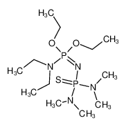 diethyl N'-(bis(dimethylamino)phosphorothioyl)-N,N-diethylphosphoramidimidate