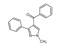 1-methyl-3-phenylpyrazol-4-yl phenyl ketone 85302-22-3