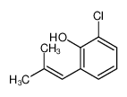 2-chloro-6-(2-methylprop-1-enyl)phenol 53889-58-0