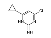 4-Chloro-6-cyclopropyl-2-pyrimidinamine 21573-09-1