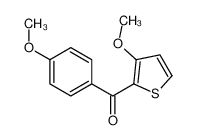 (4-methoxyphenyl)-(3-methoxythiophen-2-yl)methanone 647833-69-0