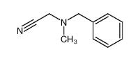 N-methyl-N-(phenylmethyl)aminoacetonitrile 14321-25-6