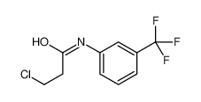 3-Chloro-N-[3-(trifluoromethyl)phenyl]propanamide 17733-86-7