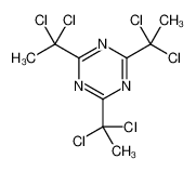 2,4,6-tris(1,1-dichloroethyl)-1,3,5-triazine 30362-74-4