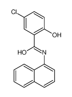 5-chloro-2-hydroxy-N-naphthalen-1-ylbenzamide 7104-00-9